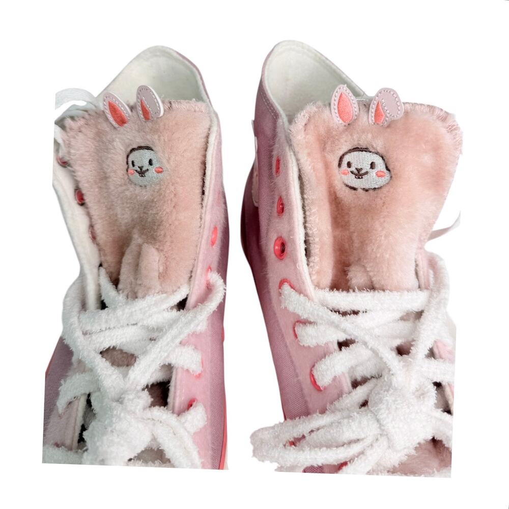 Converse Chuck Taylor All Star Rabbit Unisex Pink Shoes Womens 11.5, Mens 9.5 - Picture 5 of 13